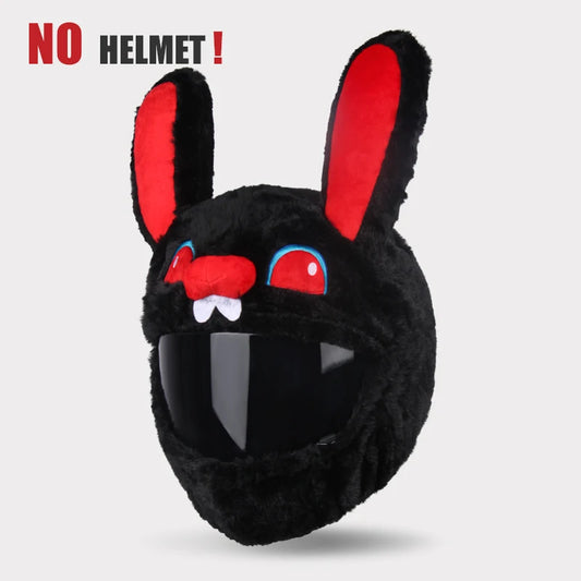 BLACK BUNNY - HELMET COVER