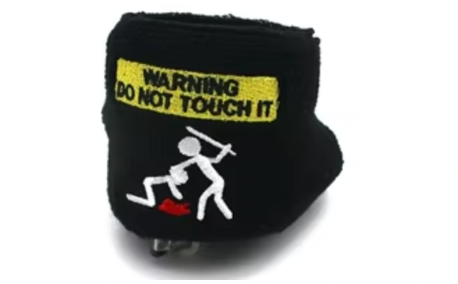 WARNING DO NOT TOUCH IT - BRAKE FLUID SOCK