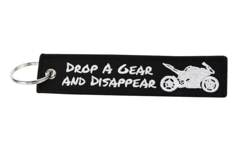 DROP A GEAR AND DISAPPEAR - KEY TAG